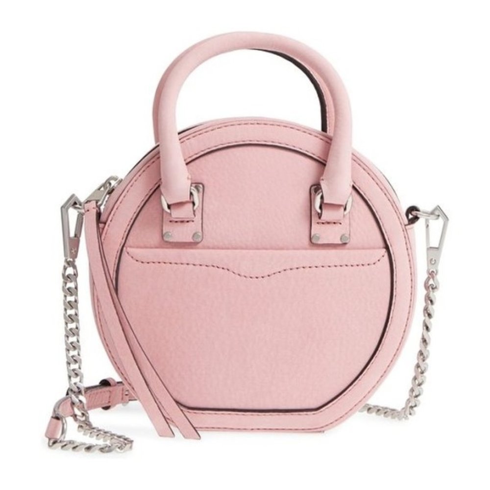 Rebecca Minkoff Pink Bree Circle Crossbody Bag - Picture 1 of 11